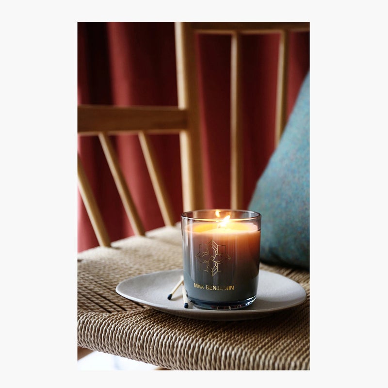 French Linen Water Candle with Lid - 210g